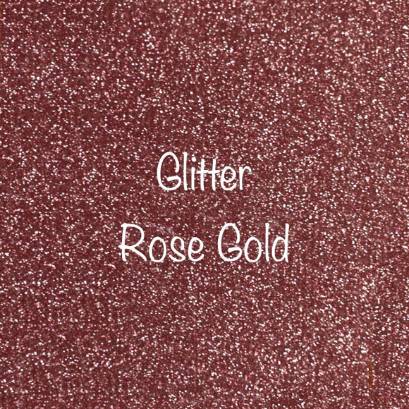 Siser Glitter HTV Rose Gold