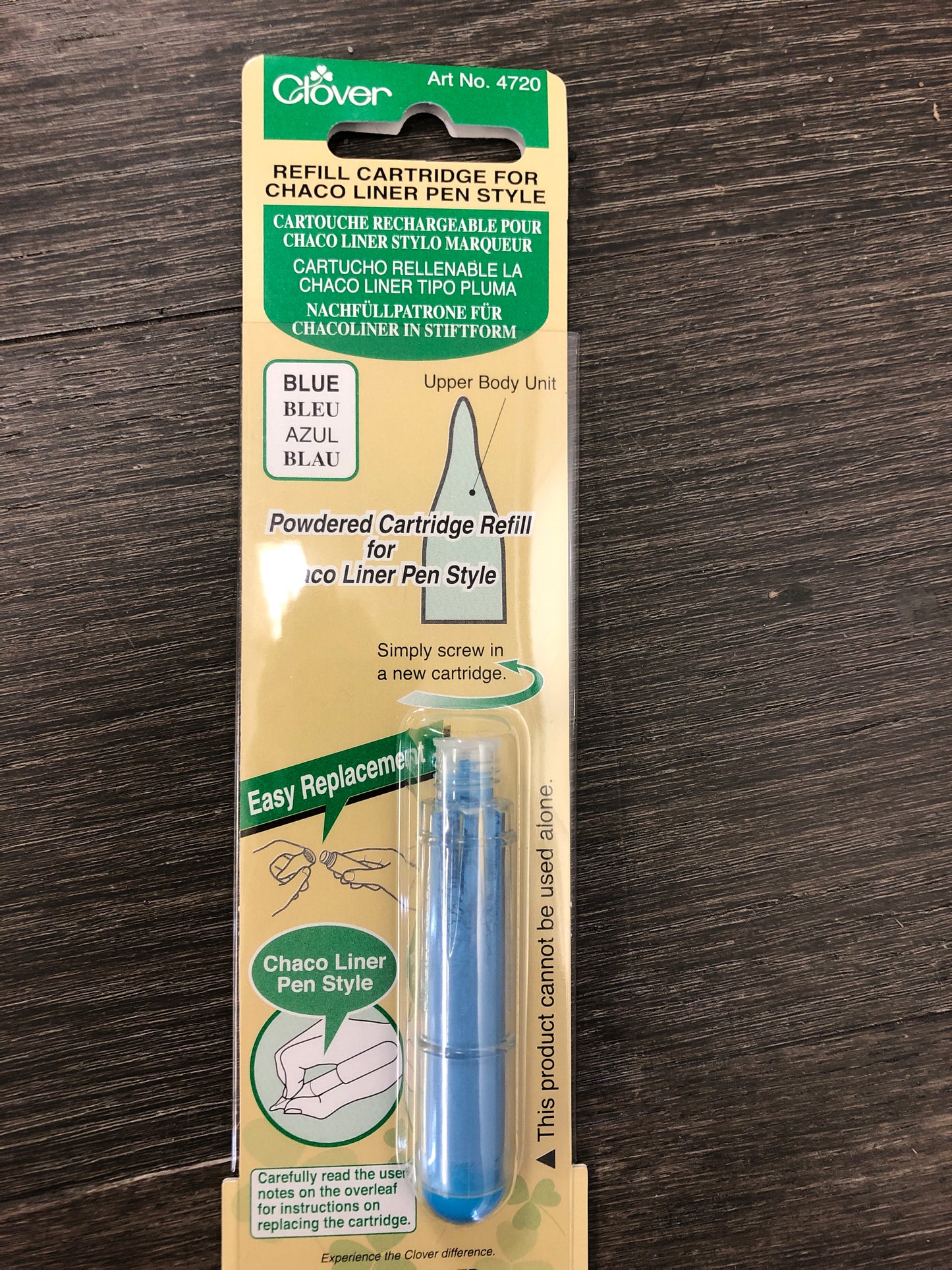 CLOVER  Pen Style Chaco Liner Refills - Assorted Colors