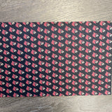 Red Black Birds Faux leather