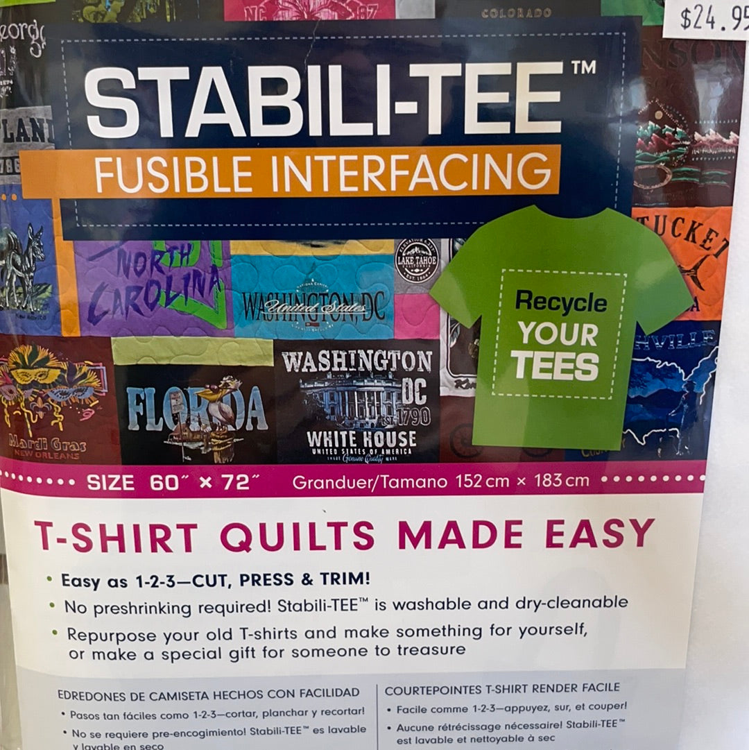 Stabil-Tee Fusible Interfacing