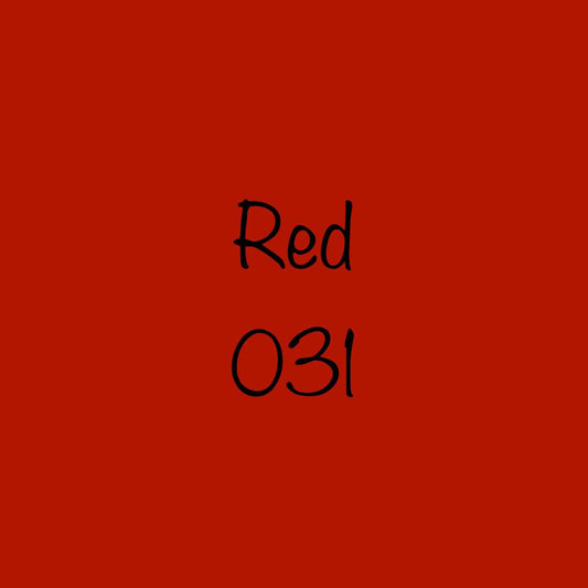 Oracal 651 Permanent Vinyl Red (031)
