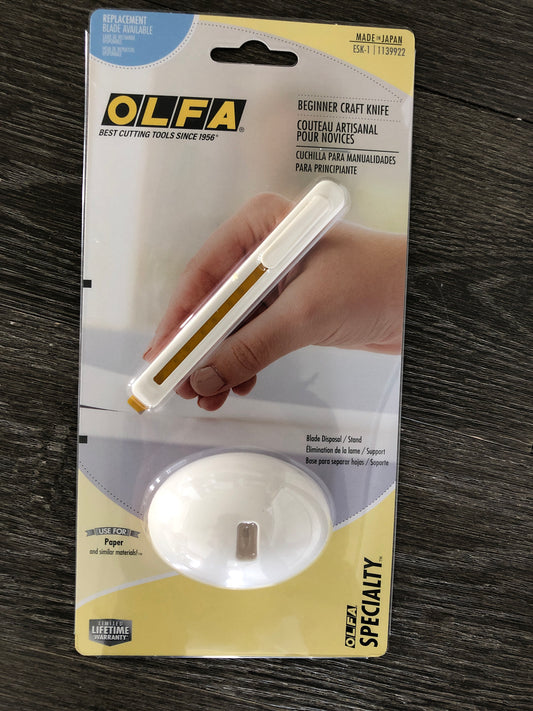 Olfa Beginner Craft Knife with Stand