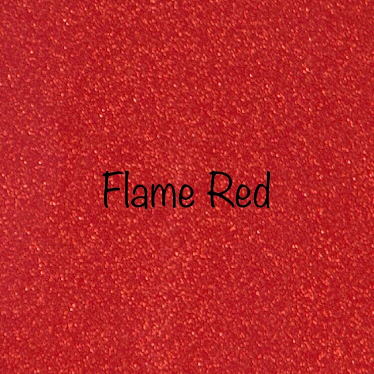 Siser PSV Permanent Glitter   - Flame Red