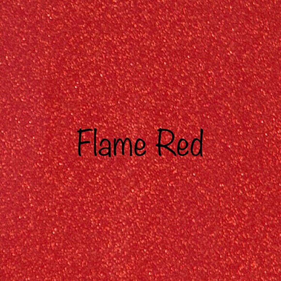 Siser PSV Permanent Glitter   - Flame Red