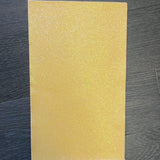 Fine Glitter Faux Leather Yellow