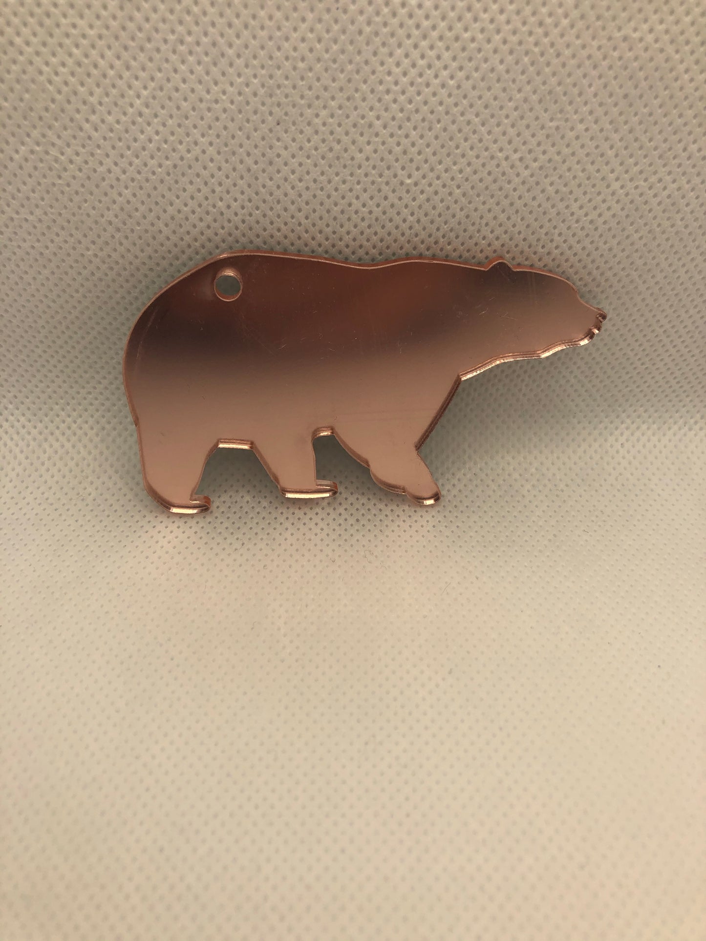 Rose Gold Mirror  Bears Acrylic