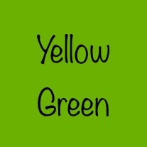 Oracal 651 Permanent Vinyl Yellow Green  (064)